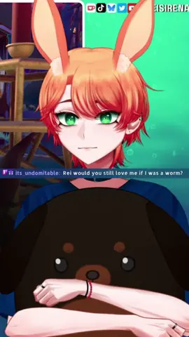 That one Worm Question 🪱 #vtuber #envtuber #vtuberclips #clips #live2D #reisirena