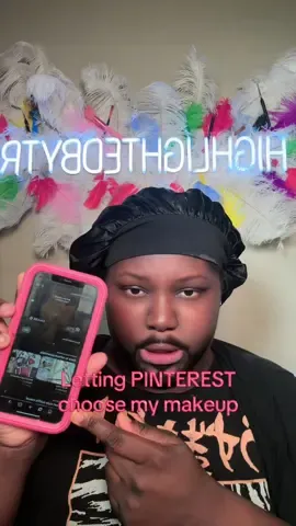 Letting Pinterest choose my makeup 🥰✨  . . . . #pinterest #trend #view #muahtrii #viral 