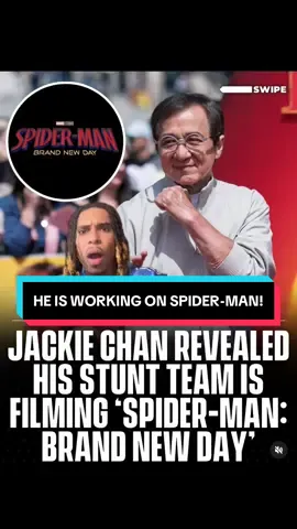 We won! Whose hyped? #jackiechan #spiderman #marvel #spidermanbrandnewday #greenscreen 