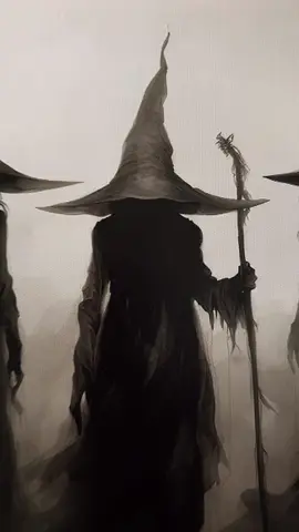 How gorgeous is this? I just can’t #witches #spookyseason #halloweendecor #witchyvibes #canvas 