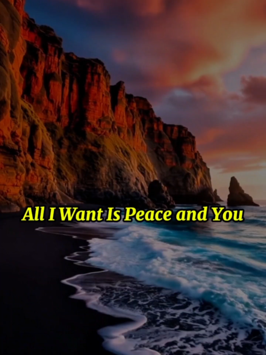 ✨ Full version on my first album!   🎧 Link in my bio & everywhere you stream music.   #AllIWantIsPeaceAndYou #EverHits -moritabari #EmotionalSong #HeartfeltLyrics #SoulHealing 