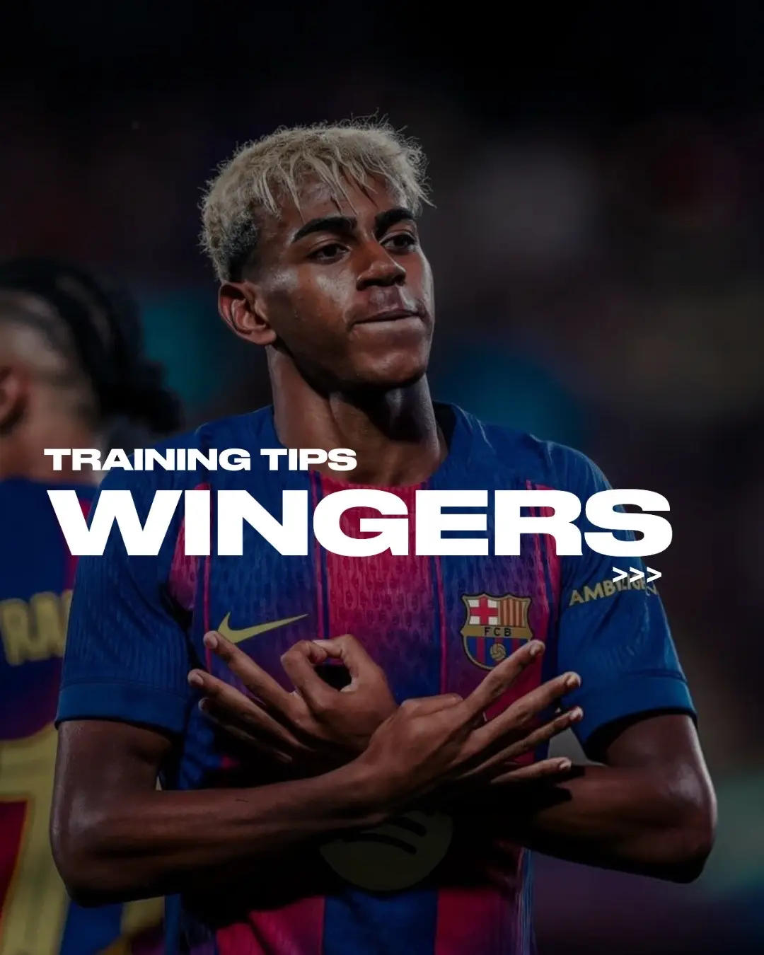 Here are the ultimate training tips for wingers to upgrade your game and get faster, stronger, and sharper on the ball. From improving your dribbling and ball mastery to boosting your fitness and weak-foot ability, these tips will help you level up your game and dominate on the pitch. Apply them consistently in your training and start seeing results faster than ever. Make sure to follow for more and comment what position you want to see next below 👇  #fyp #football #wingers #training #lamineyamal 