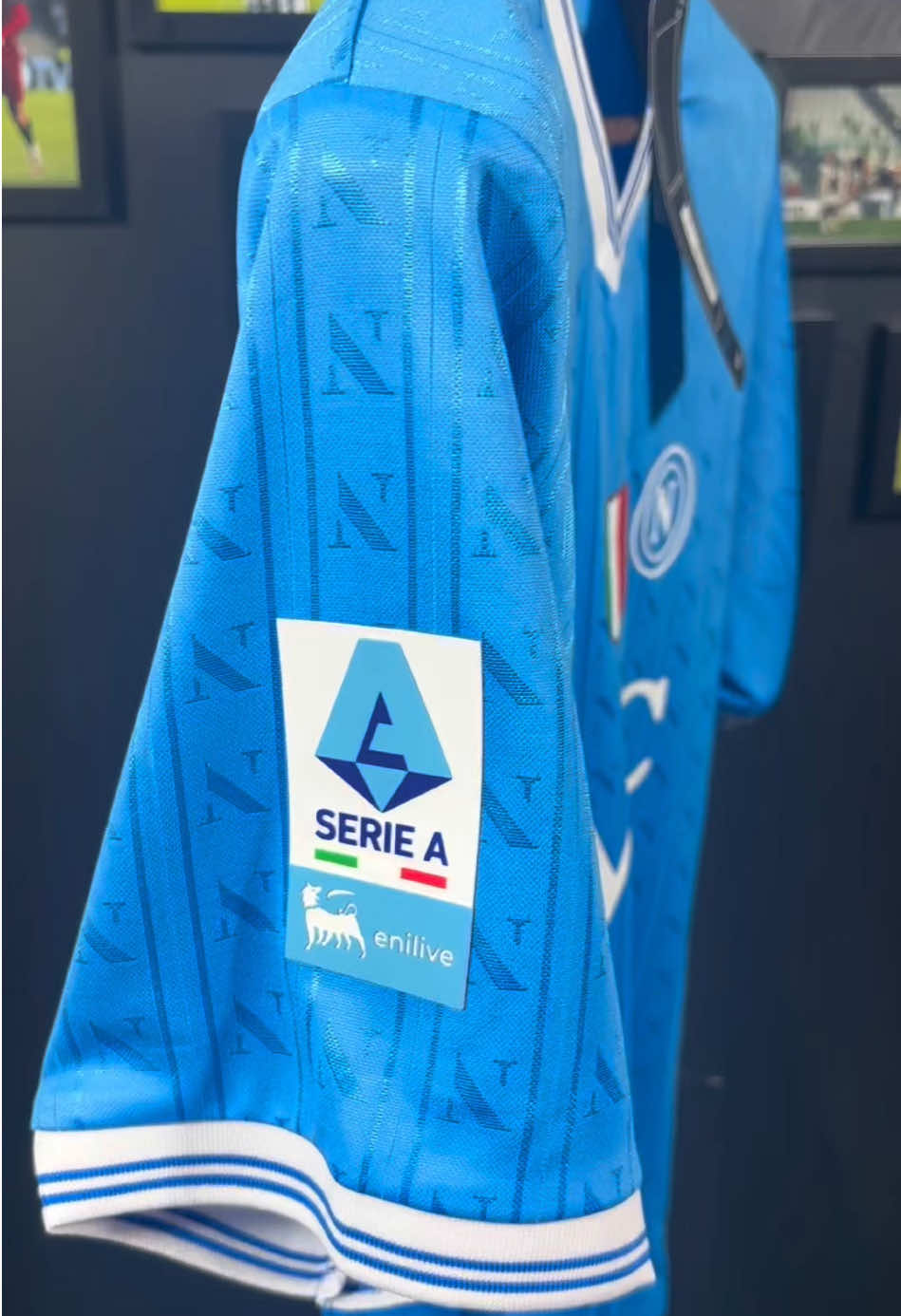 25/26 Napoli's home blue T-shirt is pretty good - De Bruyne#Naples#SerieA#football#Tlining#