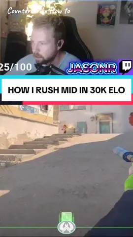 HOW I RUSH MID IN 30K ELO #counterstrike2 #cs2 #GamingOnTikTok #live #twitch 
