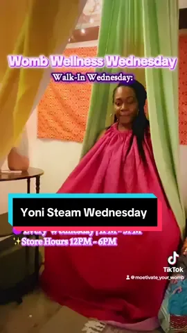 ✨ Walk-In Wednesday: Womb Wellness Day ✨ Treat your womb to a rejuvenating Yoni Steam today! 💜  🟣 Only $44 for 30 mins  🟣 Every Wednesday | 1PM - 4PM How it works:  1️⃣ Walk in & ask for A. Marlene  2️⃣ Request the Walk-In Wednesday Yoni Steam 3️⃣ Relax, unwind, and enjoy your session  4️⃣ Pay after your service  ➕ Bonus: Browse our healing goodies before you go!  📍 The Prosperity House  433 W. Wheatland Rd, Duncanville, TX 75116  🌐 MoeTivateYourWomb.com  #WombWellness #YoniSteamDallas #yonisteaming #HealingInDesoto #MoeTivateYourWomb  