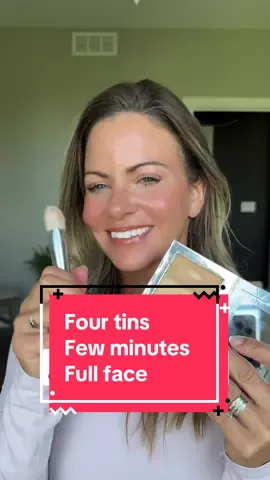 4 tins. Five minutes. A whole face done. That’s the magic of seint makeup!  Comment “match” today! #easymakeup #seintmakeup #makeupmadesimple #matureskinmakeup #everydaymakeup 