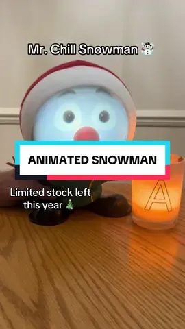 The cutest singing snowman makes for the perfect holiday and Christmas decoration this year! #christmas #decoration #snowman #animated #christmastiktok 
