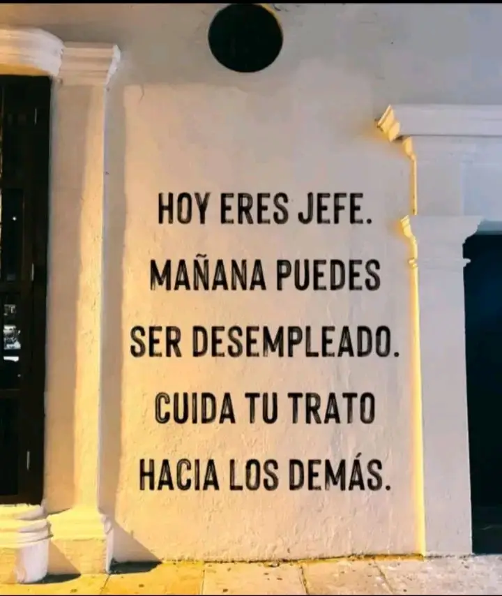 #respeto #trabajo #jefe #empleado #nadieesmasquenadie 