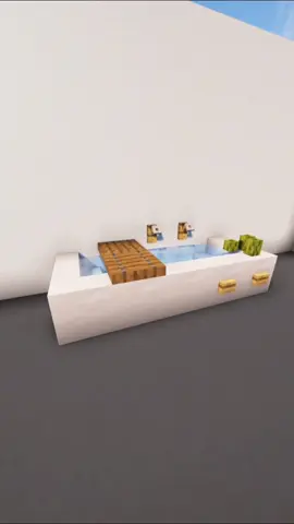 Minecraft Bathtub #Minecraft #minecrafttutorial #erncraftmc 