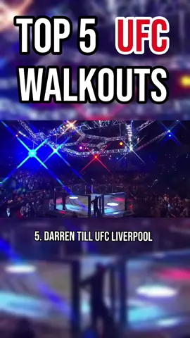 Top 5 @UFC walkouts🔥 I didn’t just base these off the atmosphere itself but more the moment behind the walk out and the result of the fights👊🏼 FOLLOW us @dmcfightgear if you liked this for more daily fight content🔥🔥 MMA rashguards and shorts coming soon⏳⏳ 5.Darren Till at UFC Liverpool against @Stephen Thompson in his hometown🇬🇧 4. @Sugasean at UFC 292 against @Aljamain Sterling in his first world title⭐️ 3. @Ilia Topuria at UFC 317 against Charles to win the LW belt🇪🇸🔥 2. Jon Jones at UFC 128 against Shogun rua, the reason I’ve included this one and not the famous ‘I’m Coming Home’ walk out is because it’s iconic how visibly nervous jones is during this and he went on to destroy Shogun Rua and become the youngest UFC champion which is still a record he holds to this day👑 1. Conor McGregor at UFC 189 against Chad Mendes, everything about this fight is iconic from both mens walk outs (RIP Sinead O’Connor🙏🏼🇮🇪) and the run Conor went on after is why it’s number 1.  Let us know what you think and if we missed any👇🏼 #UFC #walkout #top5 #champions #goats 