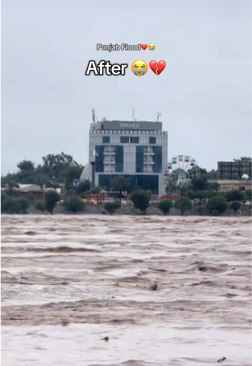 Flood 😭💔 #flood #punjab #chenab #foryou #foryoupage 