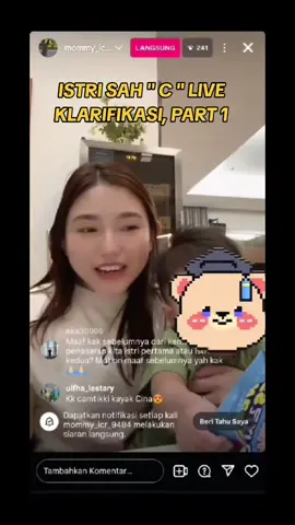 Istri sah C live klarifikasi perihal kasus suaminya bersama Nira #nira #bone #makassar #viral
