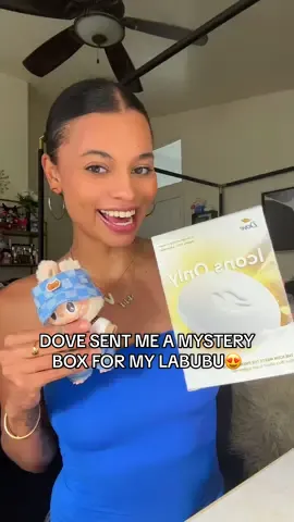 I CANT BELIEVE @Dove Beauty & Personal Care SENT THIS MYSTERY BOX FOR MY ‘BUBU 😍 SO CUTE! #dove #labubu #mysterybox 