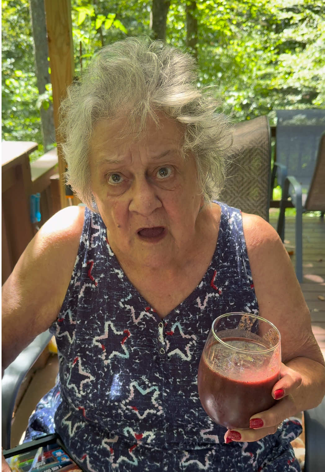 She’s not a rabbit!!! We’re home and back to our normal shenanigans. #StirringUpMemories #badgranny #granfluencer #motherdaughter 