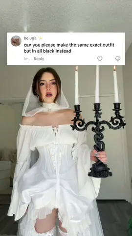 Replying to @beluga ✨ NEVER BACK DOWN NEVER WHAT 🗣️ anyways keep the requests coming bc I love a good challenge #notsophiesilva #halloween #outfitinspo #phantomoftheopera 
