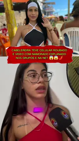 Influenciadora foi assaltada e teve vídeos comprometedores espalhados nas redes sociais 