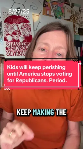 Kids will keep perishing until America stops electing Republicans. Period.