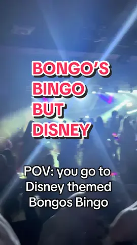 POV: you go to Disney themed @Bongo’s Bingo 