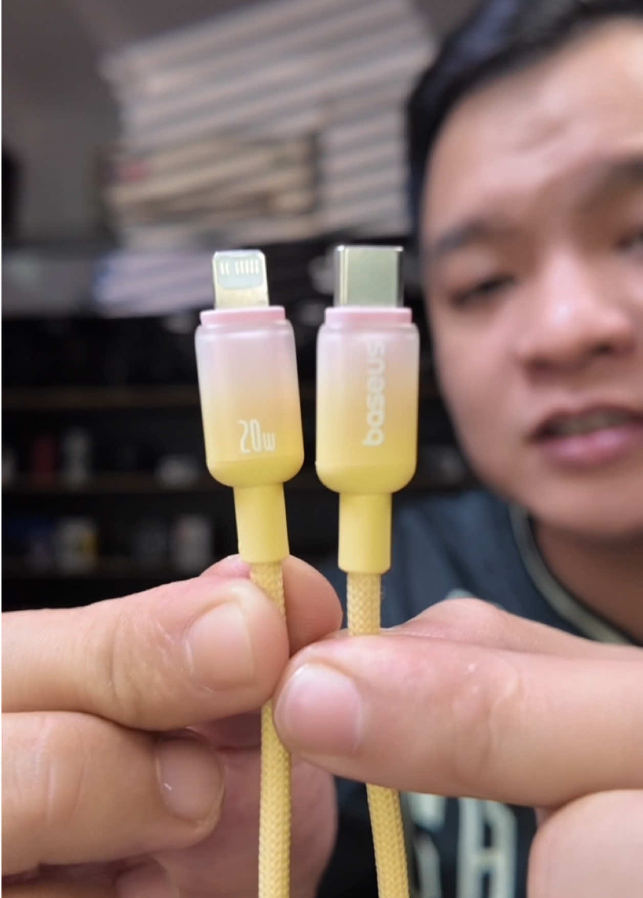 Dây sạc nhanh Baseus C To L 20Wv #sacnhanh #sacdienthoai 