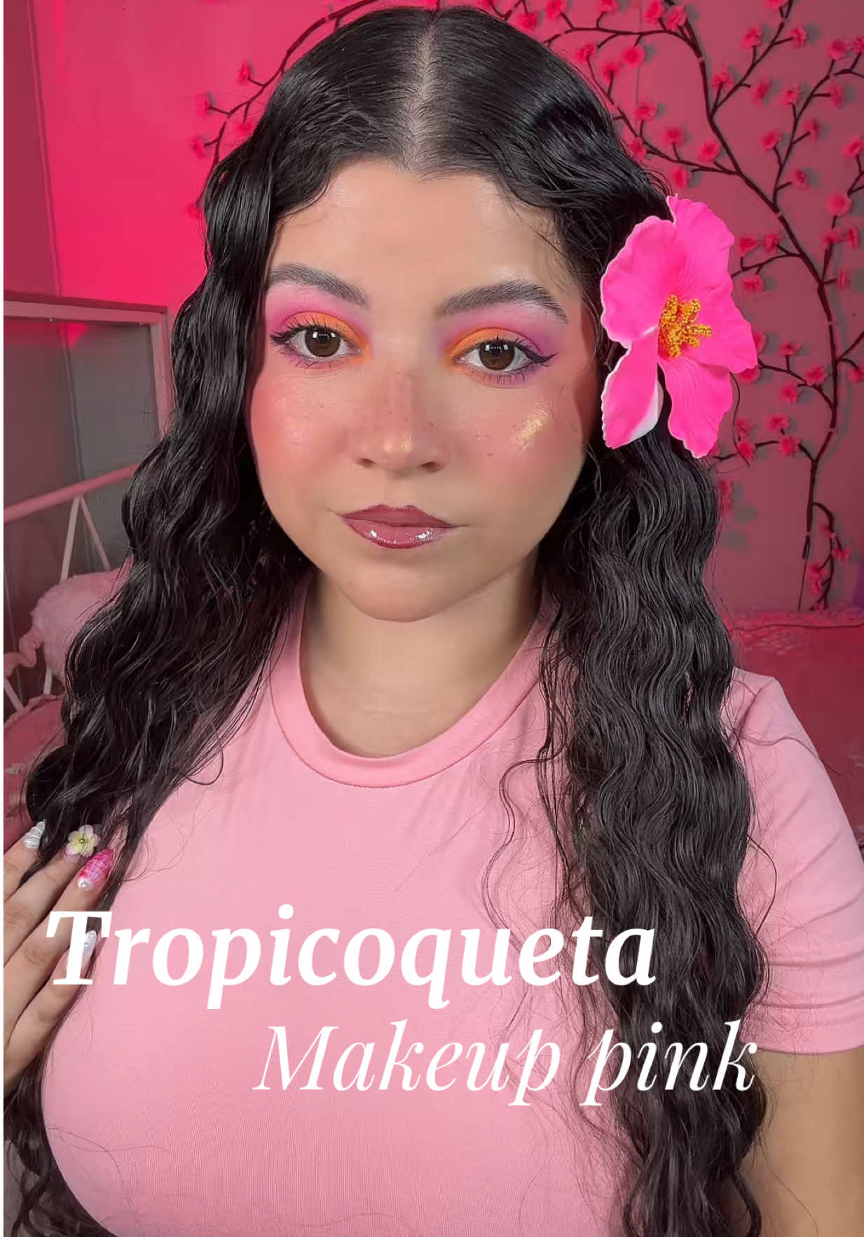 🌸🌷😍#makeuppink #makeuptutorial #tropicoquetamakeup #maquillajetutorial #maquillarerosa 