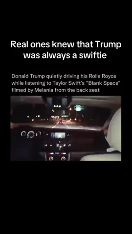 Melania with the flash on 😭 #taylorswift #trump #swiftie #traviskelce #swifttok 