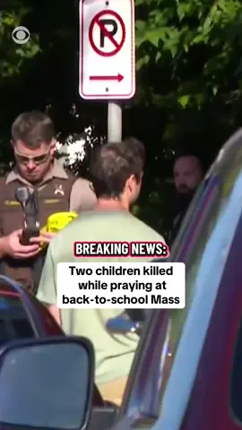 An 8-year-old and a 10-year-old were killed while they sat in the pews of Annunciation Church during the annual back-to-school Mass when a gunman opened fire outside the Minneapolis Catholic church. Seventeen others were injured, including 14 children during Wednesday's mass shooting. #breakingnews #minneapolis 