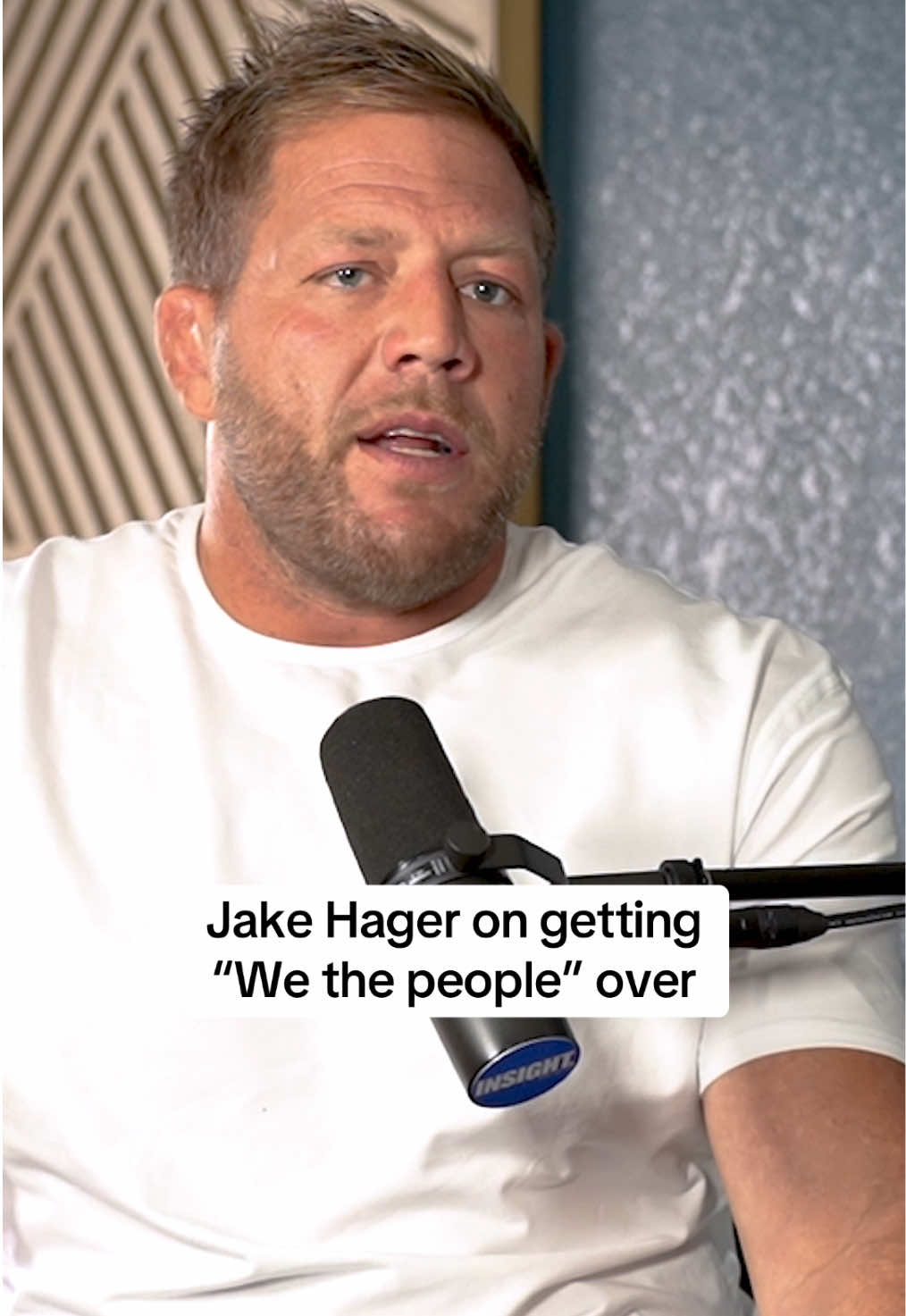 Former WWE star Jake Hager (Jack Swagger) discusses the origin of his “We the people” catchphrase  #JakeHager #WWE #Wrestling 
