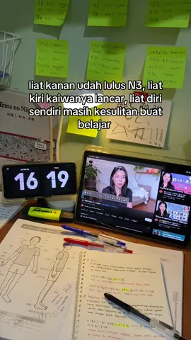 semangat ini masih ada, gambaroo #jlpt #bahasajepang #nihongo #fyp 