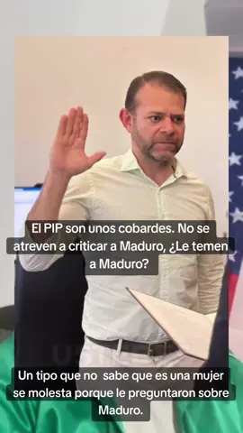 La cobardía del partido comunista conocido como PIP, no se atreven a criticar a Maduro. Después niegan que sean comunistas. #puertorico🇵🇷 #Comunismo #Izquierdismo #Socialismo #PIP 