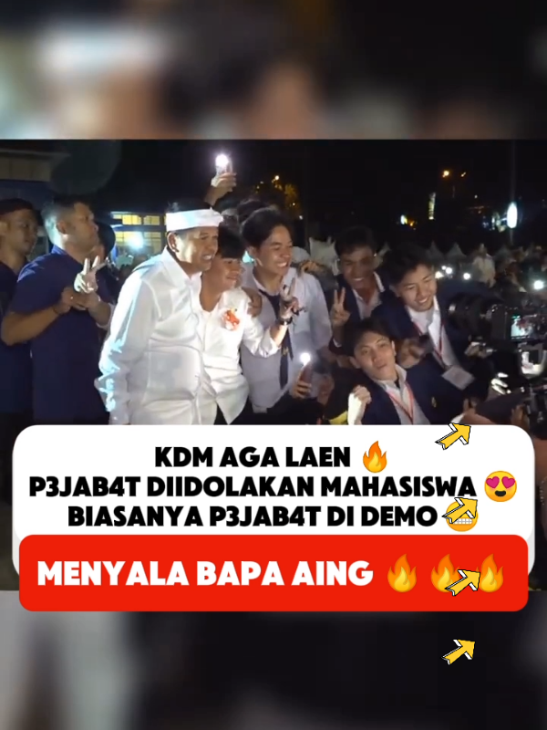 KDM emang beda 🔥 #kdm #kangdedimulyadi #bapaaing #mahasiswa #fyppp 