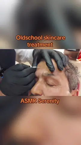 Professional barber skincare treatment #asmr #barber #skincare #pimples #professional 