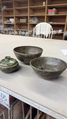 I love making things #ceramics #pottery #explorepage #potterywheel #20something 