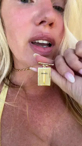 #ad love love love this!! 10/10 #fashionjewelry #crossnecklace #tiktokfinds #jewelry 