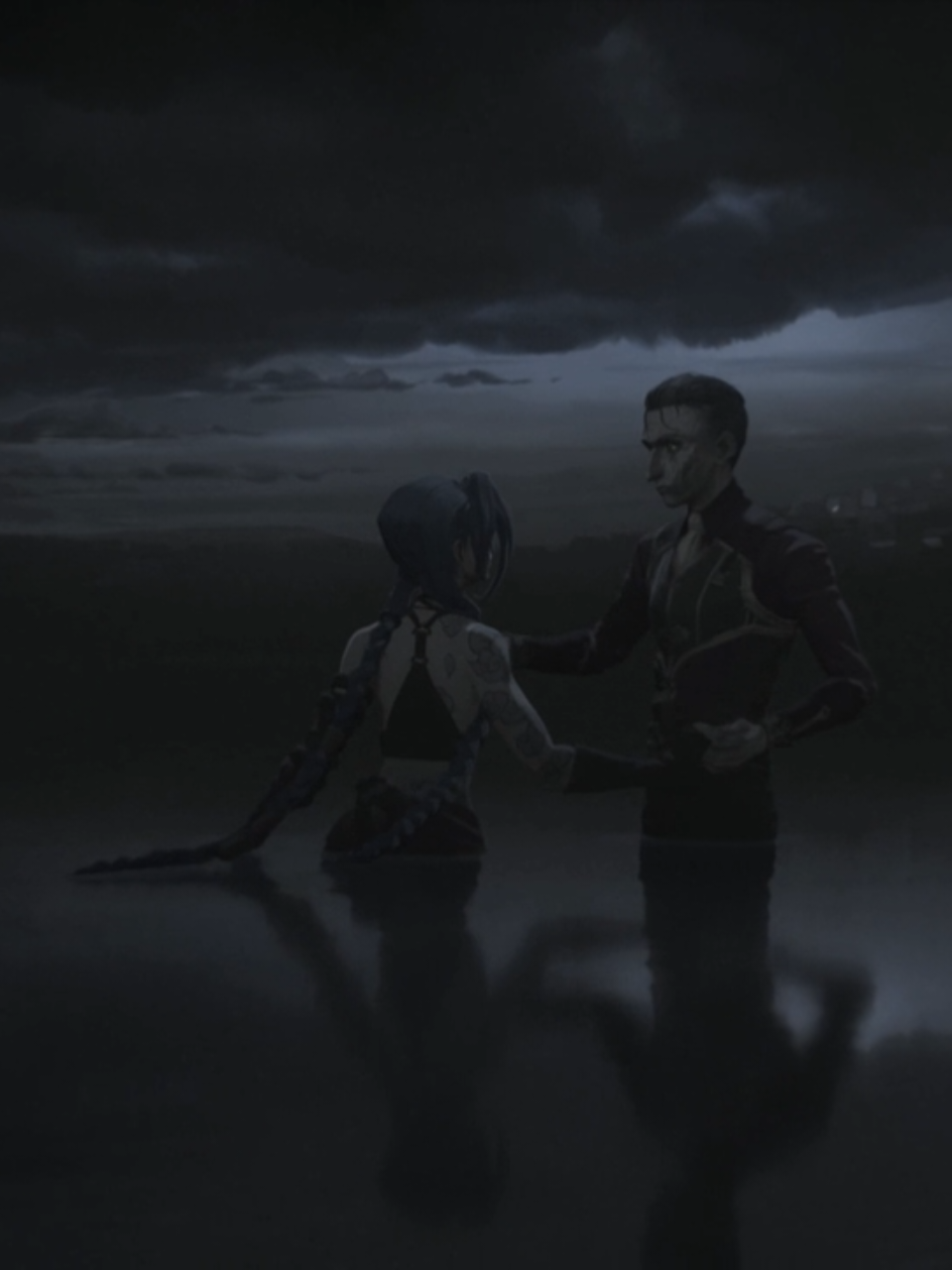I once watched a video about Silco, and it said: “When we speak of Silco, it’s only natural that we also speak of Jinx.” This space, this account, I devote entirely to him. And yet, in loving Silco, I cannot help but love Jinx as well — the fragile, broken bond they shared. There are no perfect parents, I think. But there are those who love — and Silco loved. His love was far from healthy, yet it was painfully sincere. He saw her struggles, but he did not know how to ease them. So he guided her as he once guided himself, convinced it was the right way. And perhaps only at the very end did he understand: what had saved him could never truly save her. I will never tire of repeating this: I am glad it was Jinx who ended Silco’s life. It was not just a death — it was his death, the one he was meant to have, and in a strange, tender way… the one he deserved. #silco #silcoarcane #jinx #jinxarcane #jinxandsilco 