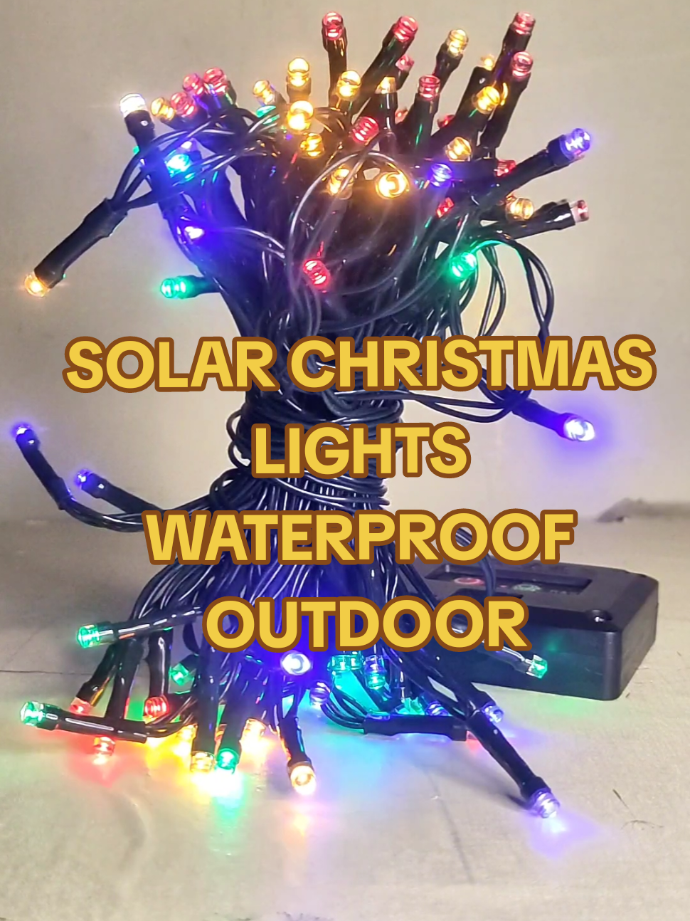 Solar Christmas Lights Outdoor Waterproof 12M Led String Garden Party Curtain Decoration Fairy Light #christmasdecor #christmaslights #christmas2025 #solarchristmaslights #waterproofchristmaslights 