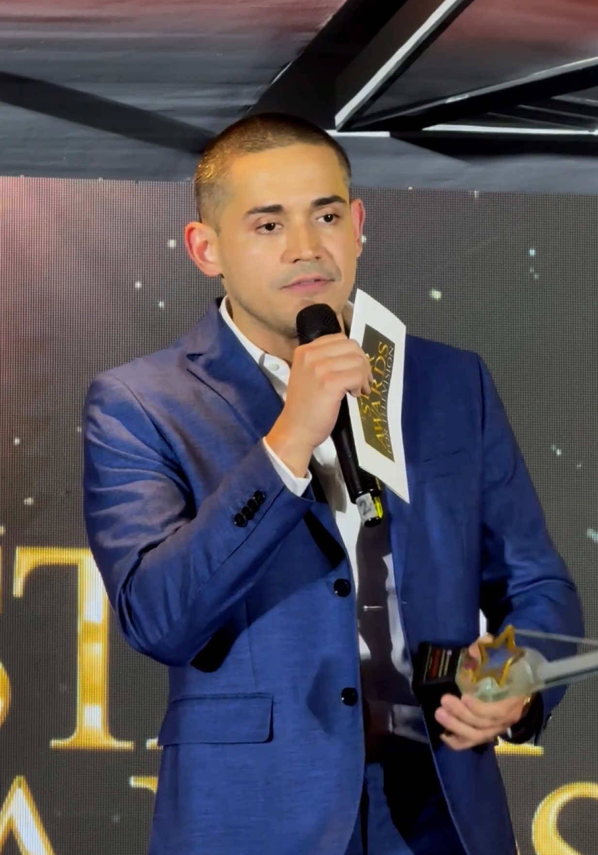 Paolo Contis is Best Comedy Actor at the PMPC Star Awards for TV for the longest-running Gag Show 