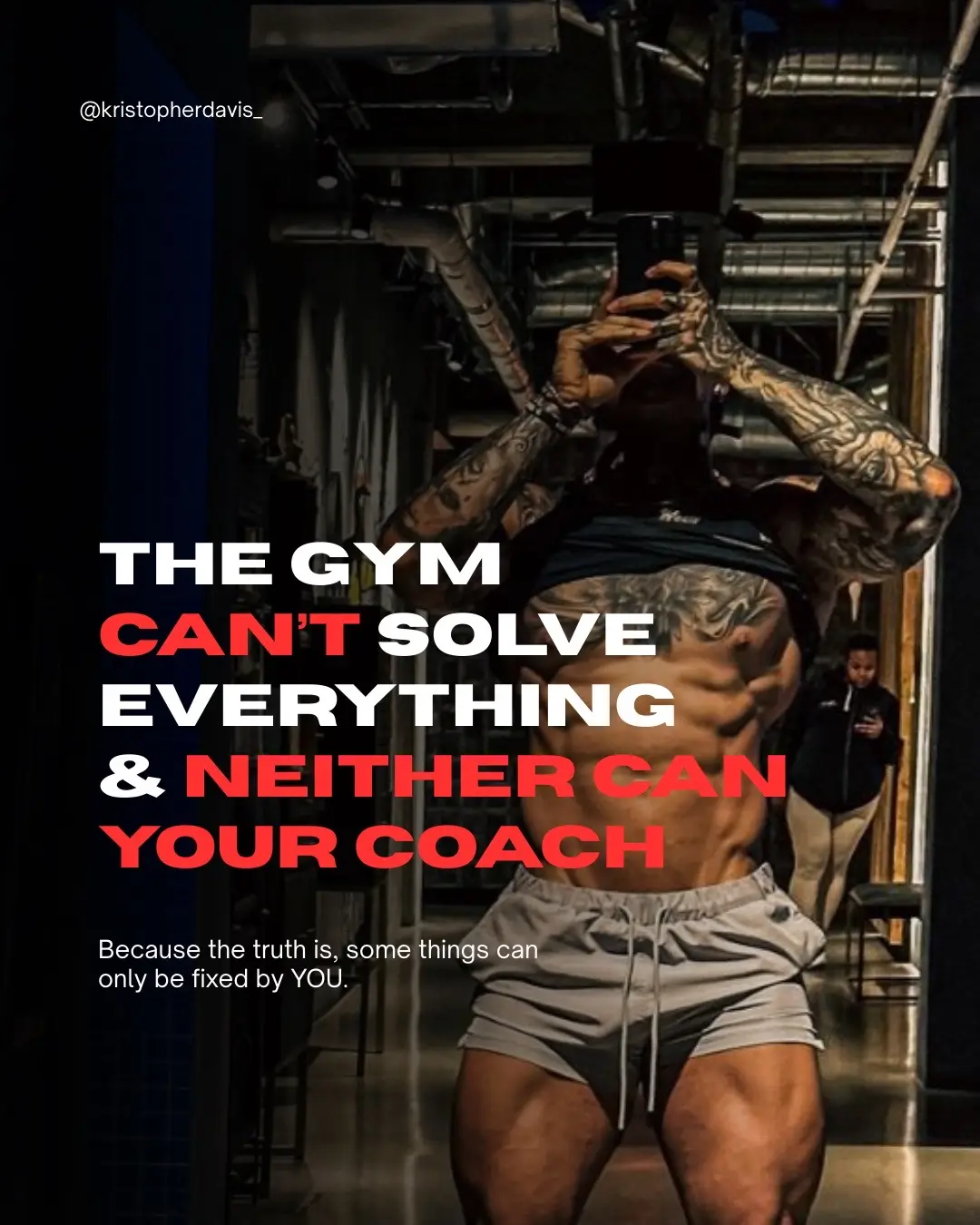 The gym won’t fix everything. Your coach won’t fix everything. And honestly… neither will the latest trend or supplement. It’s YOU. Your consistency. Your mindset. Your habits. That’s the hard truth most people don’t want to hear. But here’s the good news → if it’s on you, that means you have the power to change it. 🔥 Comment COACH or DM me COACH if you’re ready to stop guessing and actually lock in results. #AcktivLifestyle #FitnessMotivation #MindsetShift #ConsistencyWins #FitnessJourney