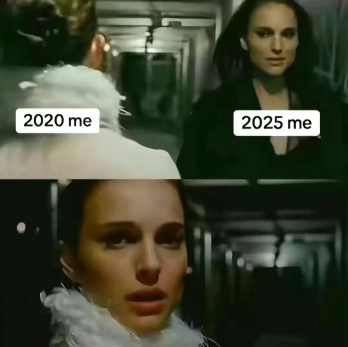 thinner brows and longer eyeliner wings saved me #fyp #2020vs2025 #makeup  