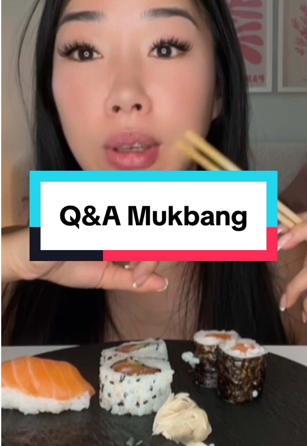 Get to know me more - 16 min Q&A Mukbang is uploaded to the Tube ❤️ #eatwithgg #ggflavour #mukbang #qanda 