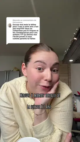 Réponse à @Patraselena  c’est la minute…. Maman parfaite ! 