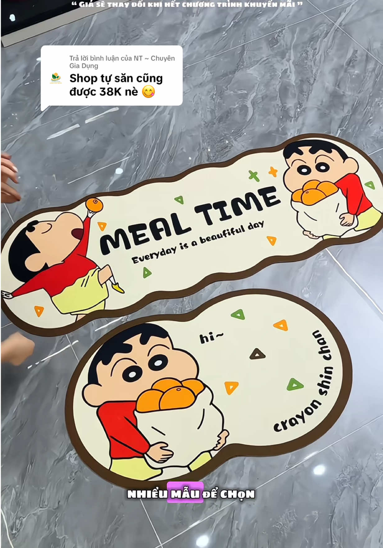 Trả lời @NT ~ Chuyên Gia Dụng Thảm bếp bộ 2 tấm 38 🐟 #combo2thamnhabep #combo2thamlauchannhabep #thamlauchan #thamlauchanchongtruot #byntchuyengiadung 