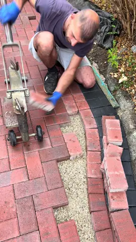 Rain rain go away 😭 #blockpaving #blockcutter #landscape #albania #porcelain 