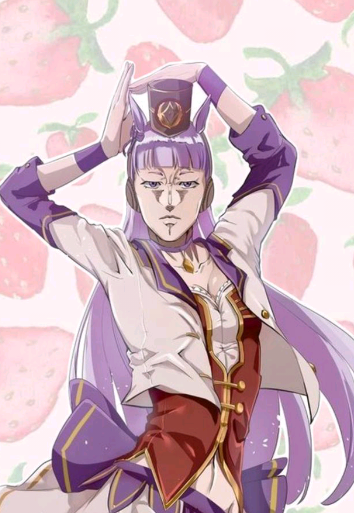 They have the same pose. #umamusume #umazing #umamusumeprettyderby #jojosbizarreadventure #jojo #jjba 