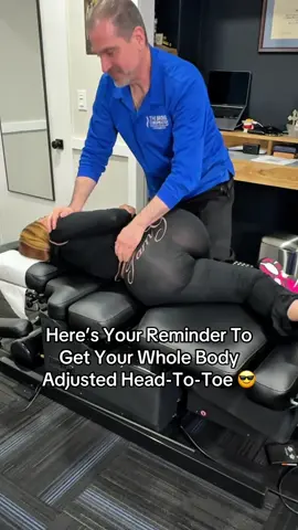 Getting adjusted decreases pressure, tension and stress on your spine and nervous system so you can feel, move and live better 🤟🏻🔥 #chiropractor #adjustment #bronxchiropractor #nycchiropractor #asmrvideo ===================== Get Busy Movin’ Or Get Busy Dyin’. Get Adjusted! DM Me Now If you want to get adjusted. 📍Bronx Chiropractor - Dr. Ralph Napolitano @drralphnap