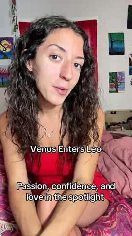 ✨ “Venus has entered Leo and the energy is all about passion, confidence, and love in the spotlight 👑🔥✨ Expect bold romance, creative self-expression, and a desire to be adored. Are you ready to shine?” ✨ #astrology #leo #Love