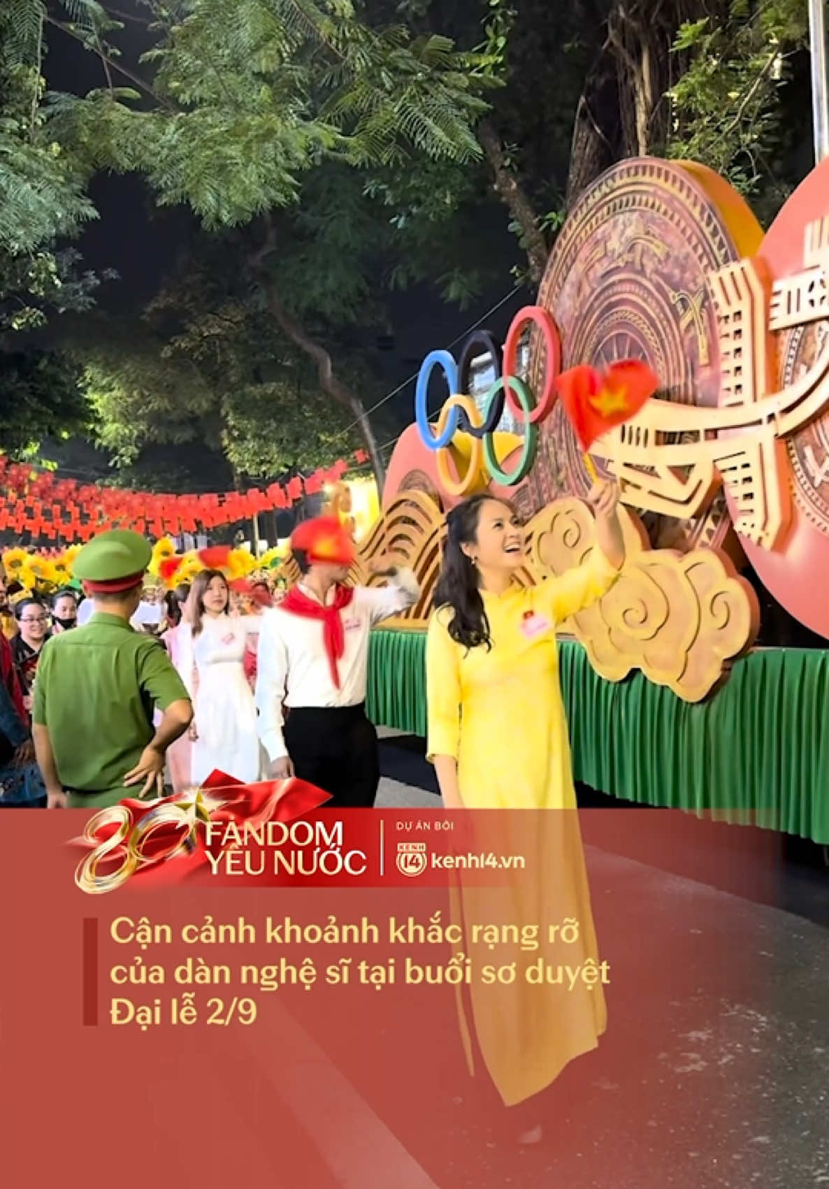 Khoảnh khắc rạng rỡ và tự hào của dàn nghệ sĩ tham gia buổi sơ duyệt tối 27/8 #TuhaoVietNam #ProudVietnam #FandomYeuNuoc #RangroVietNam #amm  Video: Thanh Xuân