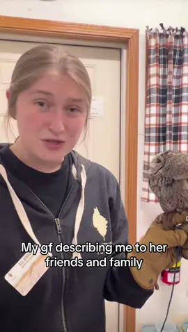 Just kiddinnnng. La la la la la 🦉 #girlfriend #relationships #funny #animals #rescue 