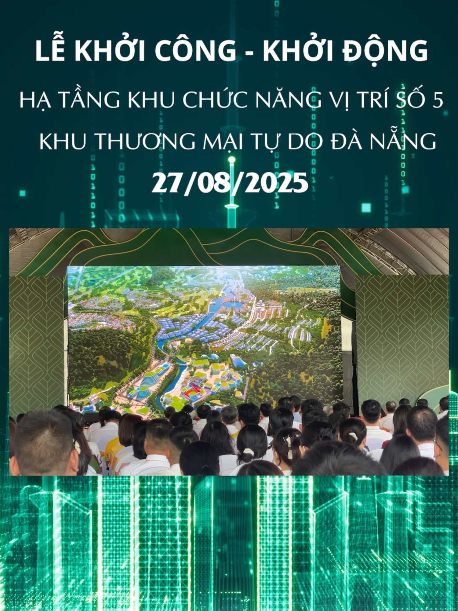 Lễ khởi công Khu chức năng vị trí số 5 - Khu thương mại tự do Thành Phố Đà Nẵng 27/08/2025 #DaNang #tinbatdongsandanang #khuthuongmaitudo #sungroup