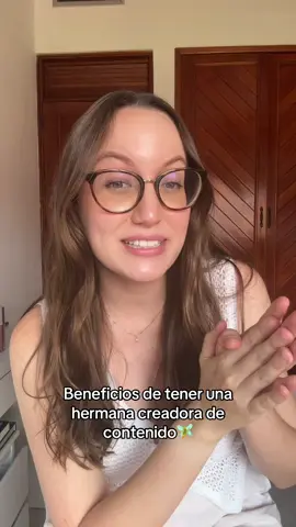 Beneficios de tener una hermana creadora de contenido + mini reseña de productos 🧚✨ #hermana #creadoradecontenido #influencer #chisme #reseñas 