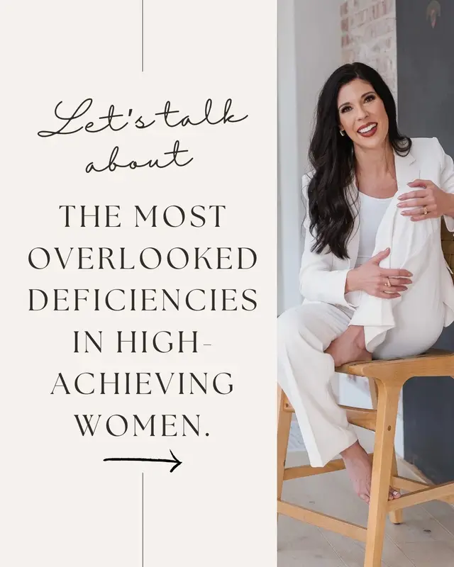 Because stress, gut issues, and even birth control quietly drain key nutrients your body depends on for energy, focus, and hormone balance. 👉 Swipe to see the 5 most common deficiencies I find in high-achieving women (and how they might be showing up in you). ✨ Reminder: supplements alone aren’t the fix. You need a strategy built around your biology. That’s exactly what we do inside the Vital Clarity Experience. Comment “CLARITY” if you’re ready to get to the root. #creatorsearchinsights #functionalmedicine #rootcausehealing #womenshealth #fyp 
